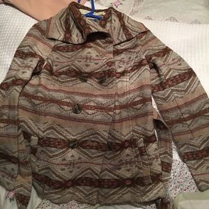 Daughters of the Liberation anthropologie coat